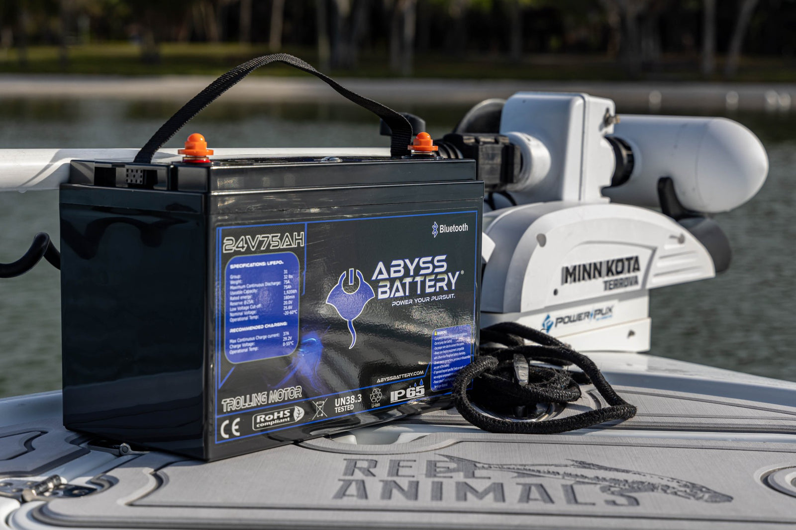 ABYSS® 36V 60Ah Lithium Trolling Motor Battery - Shop now – Abyss Battery