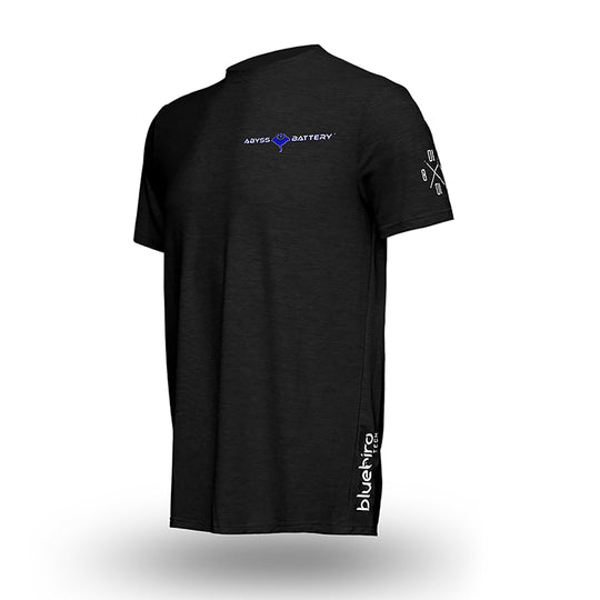 ABYSS® Bluebird Tech Mens - Black Short Sleeve