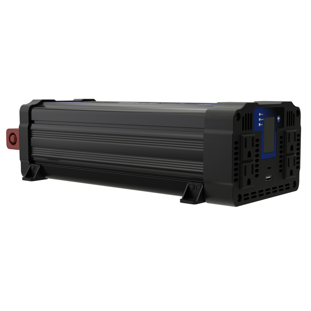 ABYSS® 12V 1500W DC TO AC INVERTER – PURE SINE WAVE